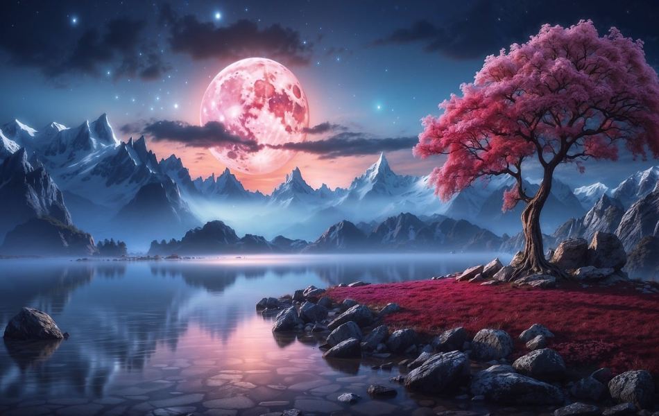 Exploring the Spiritual Significance of the Pink Moon